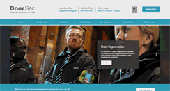 Desktop Screenshot of doorsec.org.uk